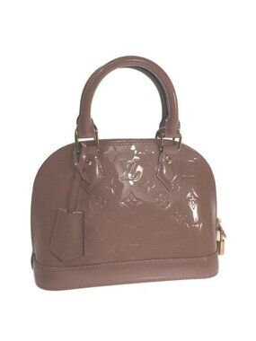 Louis Vuitton Vernis Alma BB Shoulder Bag Rose